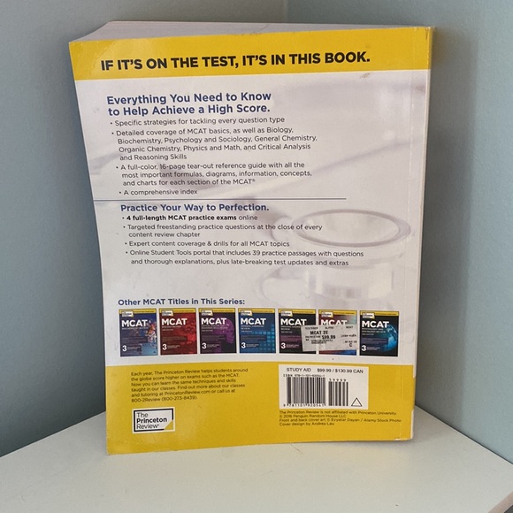 The Princeton Review MCAT 2nd Edition Book - Picture 4 of 4